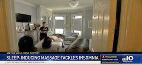 Zeel Massage On Demand in NBC Boston, Sleep-Inducing Massage Tackles Insomnia