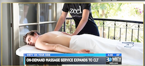 Zeel Massage launches in Charlotte NC
