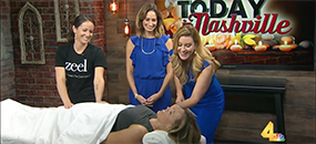 Today In Nashville with Zeel Massage On Demand