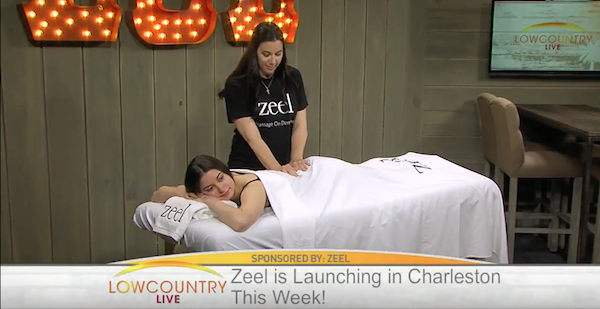 Zeel Massage Launches In Charleston Abc 4 Lowcountry News Zeel News